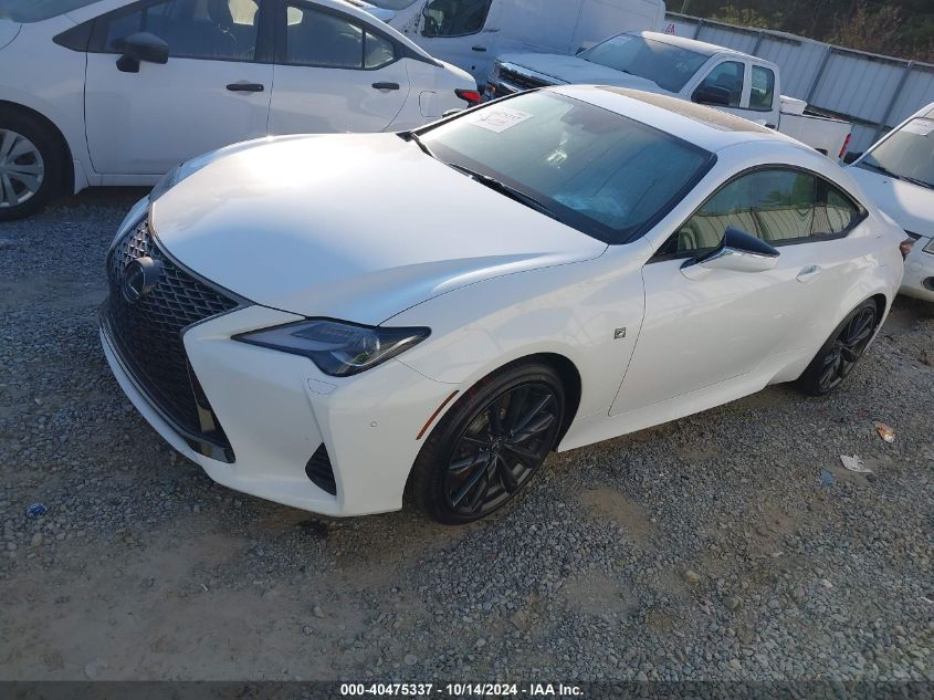 VIN JTHGA5BC9R5012579 2024 Lexus RC, 300 F Sport no.2