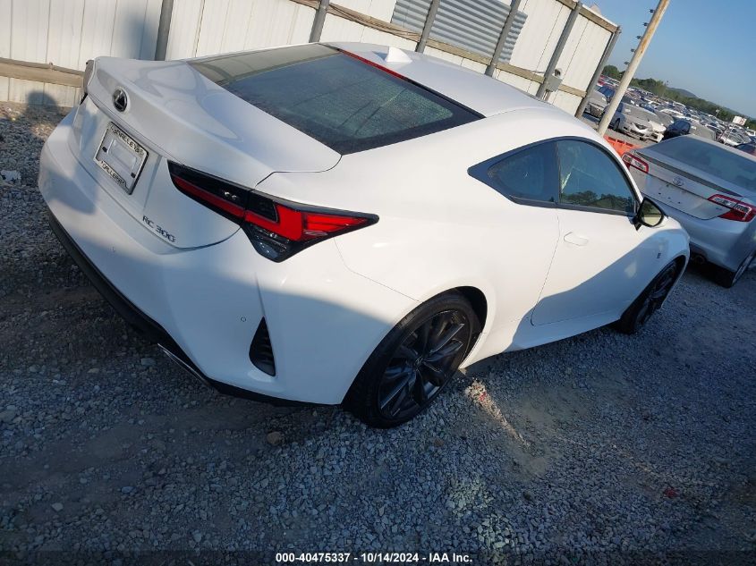 VIN JTHGA5BC9R5012579 2024 Lexus RC, 300 F Sport no.4