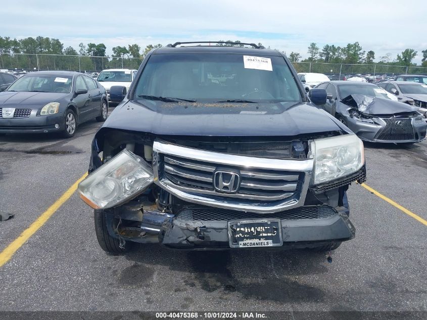 2014 Honda Pilot Exl VIN: 5FNYF3H50EB021183 Lot: 40475368