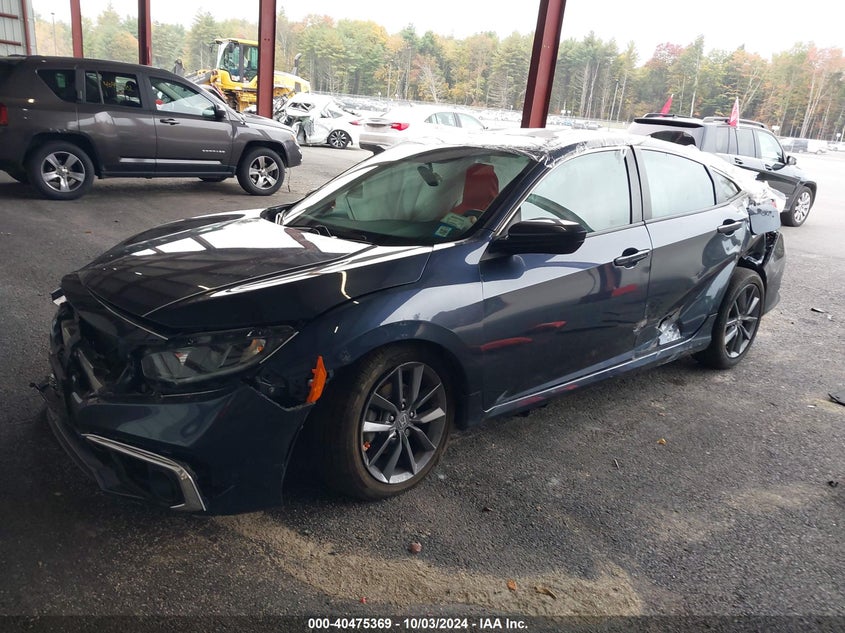 VIN 2HGFC1F38KH650848 2019 HONDA CIVIC EX
