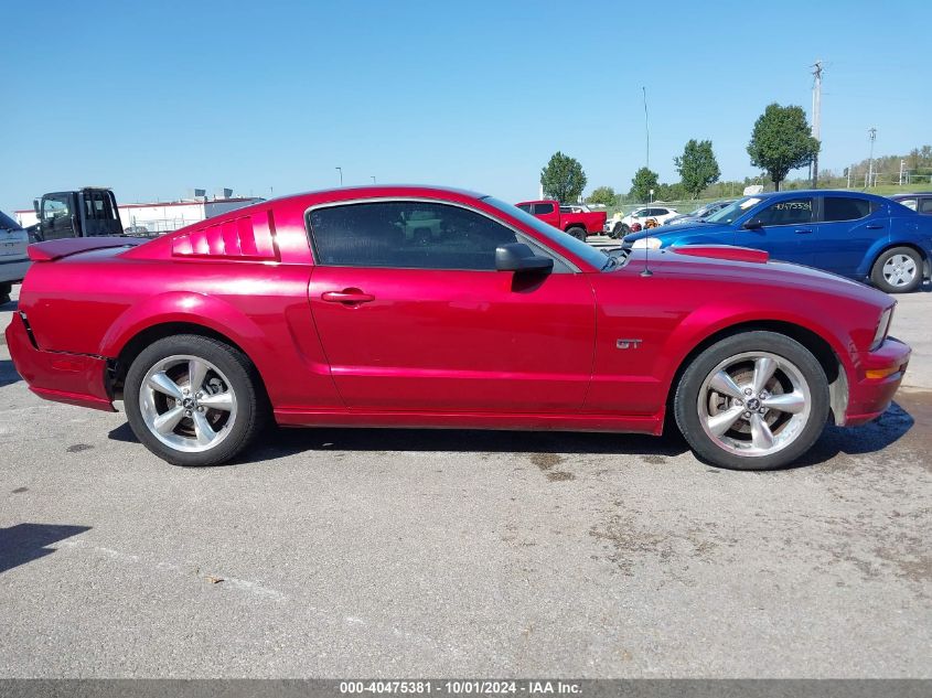 2007 Ford Mustang Gt Deluxe/Gt Premium VIN: 1ZVHT82H875232805 Lot: 40475381