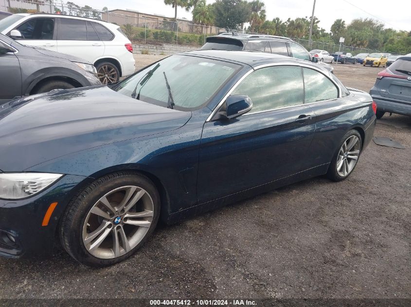 2017 BMW 430I VIN: WBA4U7C35H5H20428 Lot: 40475412