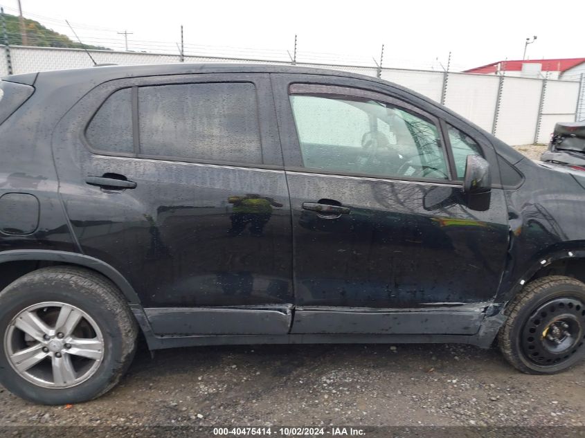 2019 Chevrolet Trax Ls VIN: 3GNCJNSB5KL392007 Lot: 40475414