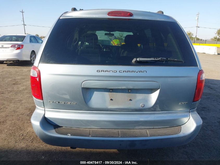 2006 Dodge Grand Caravan Sxt VIN: 2D4GP44L06R658358 Lot: 40475417