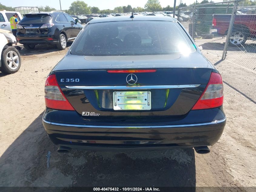 2009 Mercedes-Benz E 350 VIN: WDBUF56X09B415305 Lot: 40475432