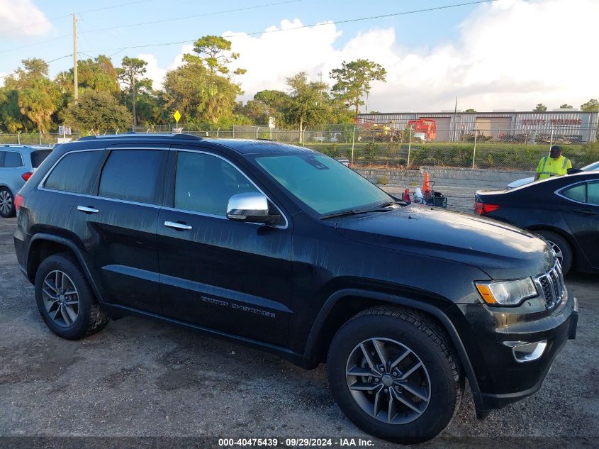 2018 Jeep Grand Cherokee Limited VIN: 1C4RJEBGXJC429478 Lot: 40475439