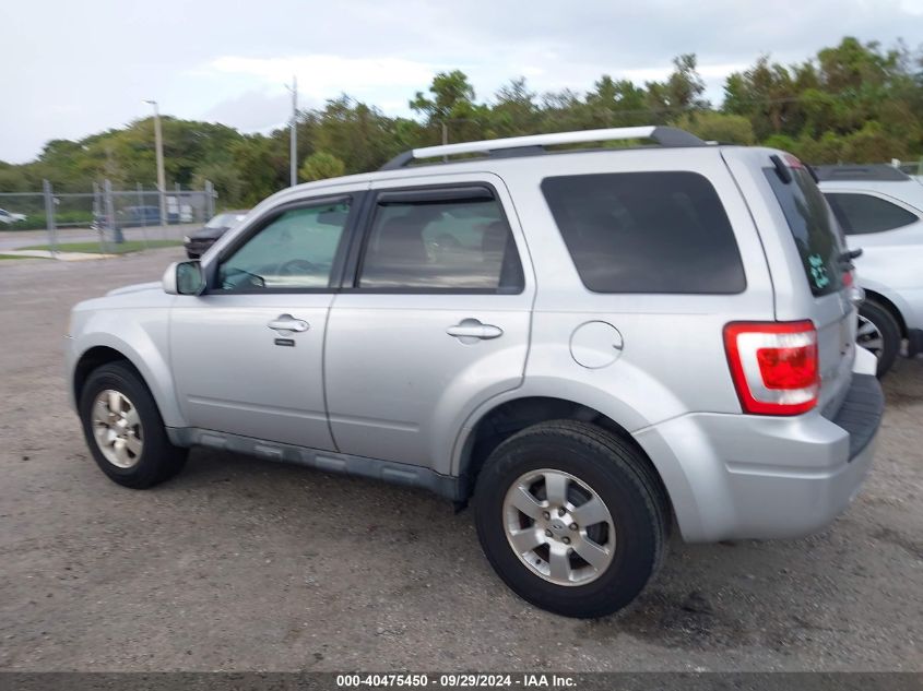 1FMCU0EG9CKA10408 2012 Ford Escape Limited