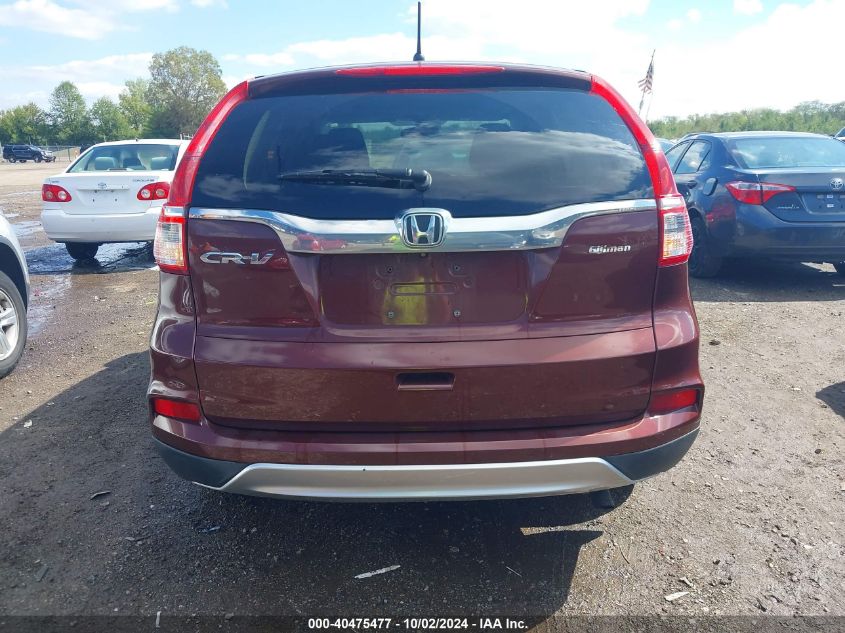 2015 Honda Cr-V Ex VIN: 3CZRM3H58FG705270 Lot: 40475477