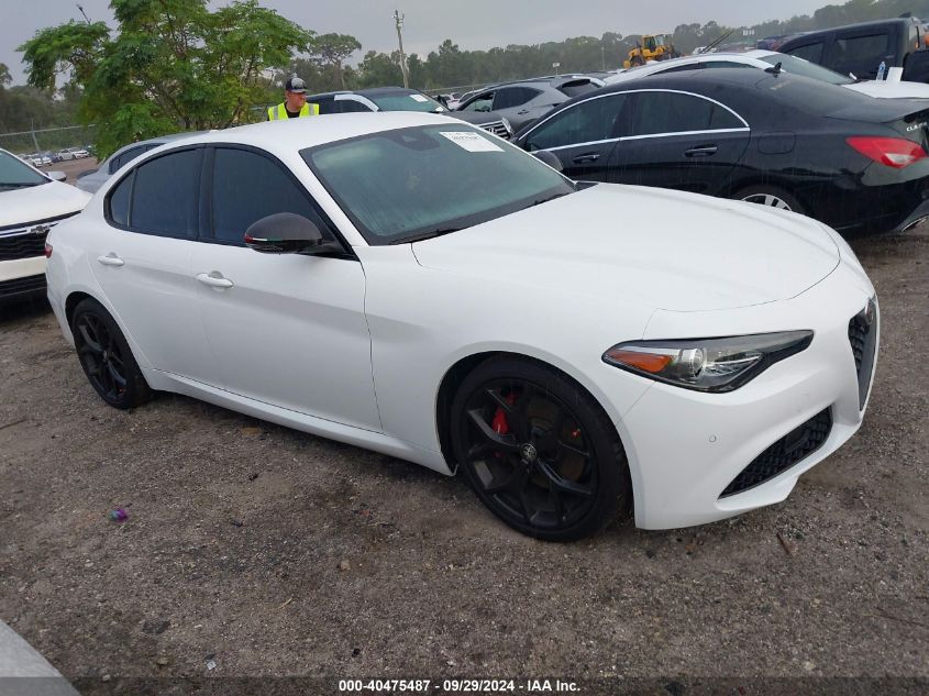 2020 Alfa Romeo Giulia Rwd VIN: ZARFAMAN7L7636327 Lot: 40475487