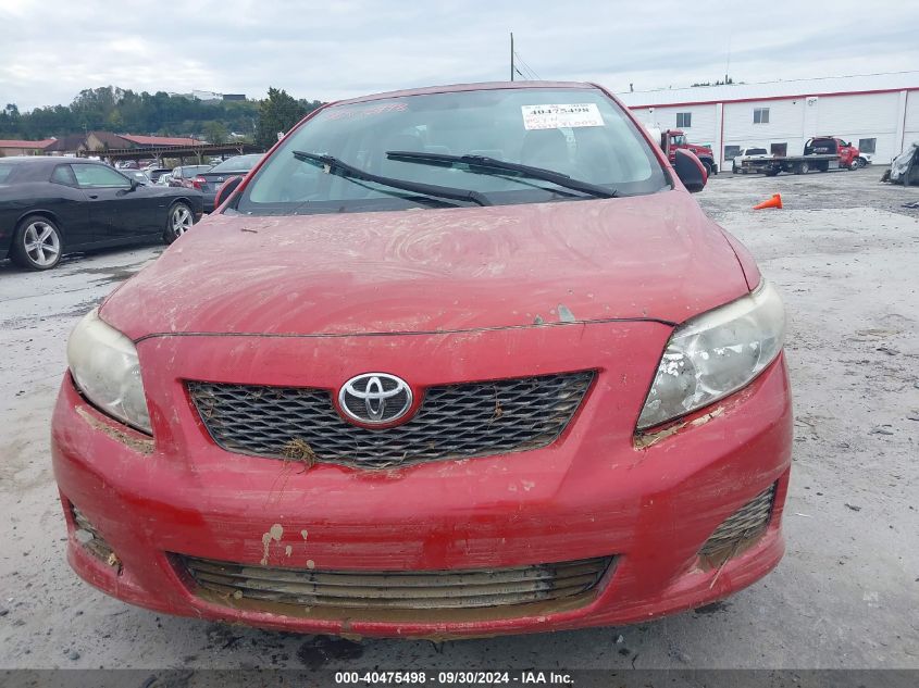 2010 Toyota Corolla Le VIN: 1NXBU4EE6AZ375647 Lot: 40475498