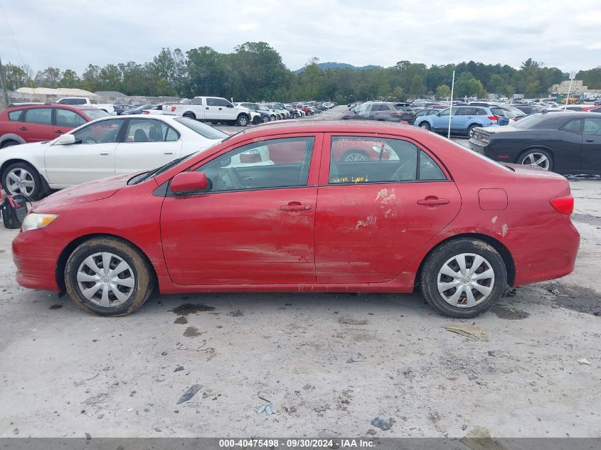 2010 Toyota Corolla Le VIN: 1NXBU4EE6AZ375647 Lot: 40475498