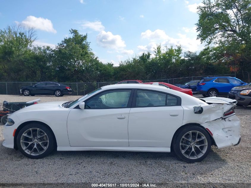 2022 Dodge Charger Gt Rwd VIN: 2C3CDXHG0NH149592 Lot: 40475517