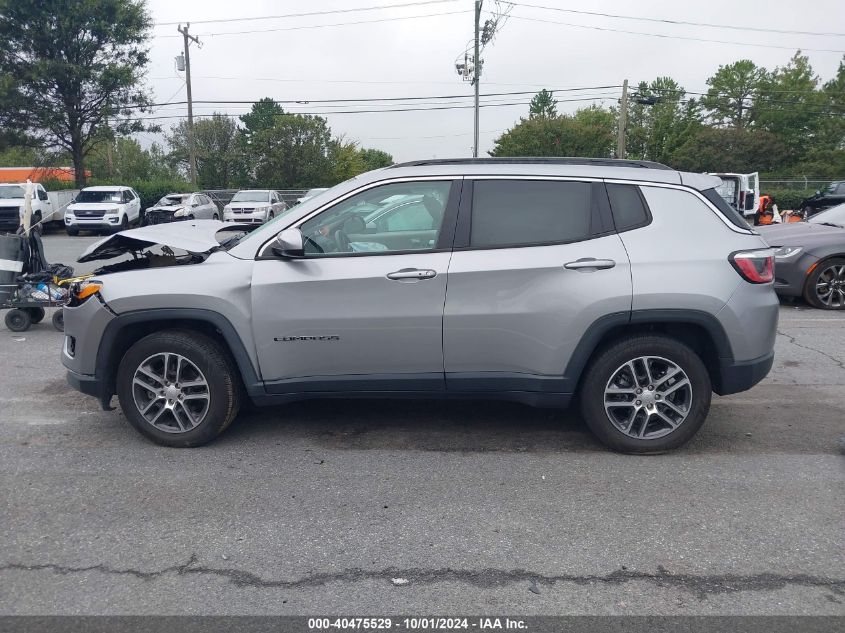 3C4NJCBB9KT677542 2019 Jeep Compass Sun And Wheel Fwd