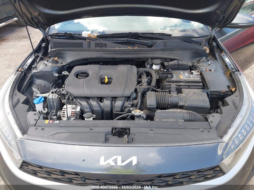 2022 Kia Forte Lxs VIN: 3KPF24AD5NE420509 Lot: 40475566