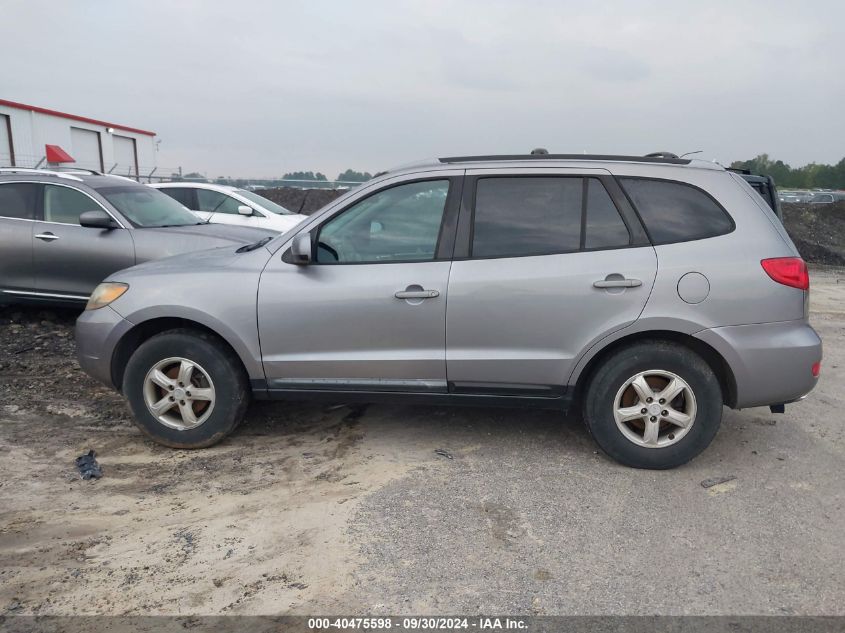 2007 Hyundai Santa Fe Gls VIN: 5NMSG73D47H062894 Lot: 40475598