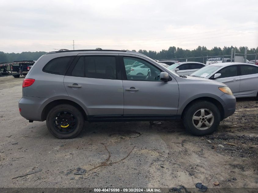 2007 Hyundai Santa Fe Gls VIN: 5NMSG73D47H062894 Lot: 40475598