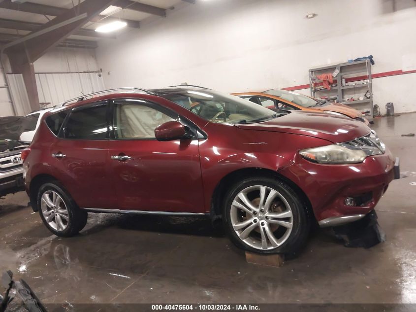 JN8AZ1MW8BW177981 2011 Nissan Murano Le