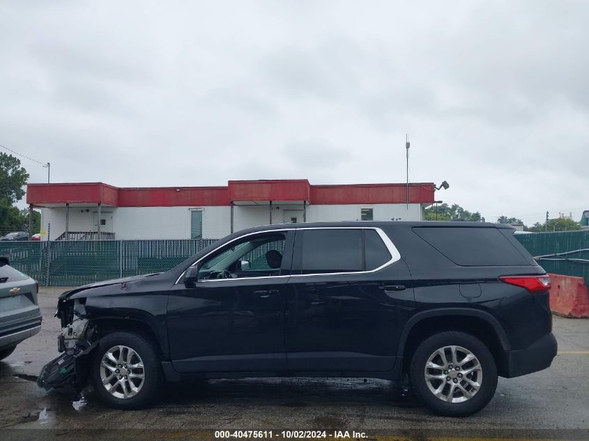 2019 Chevrolet Traverse Ls VIN: 1GNEVFKWXKJ132523 Lot: 40475611