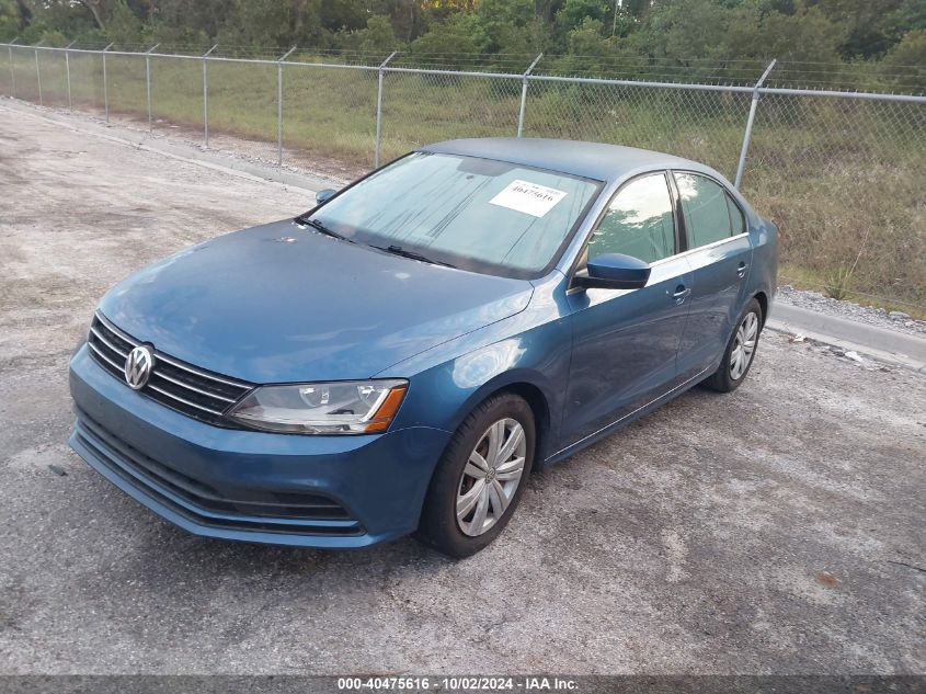 VIN 3VW2B7AJ3HM387720 2017 Volkswagen Jetta, 1.4T S no.2