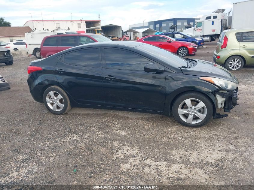 2013 Hyundai Elantra Gls/Limited VIN: 5NPDH4AE5DH343066 Lot: 40475621