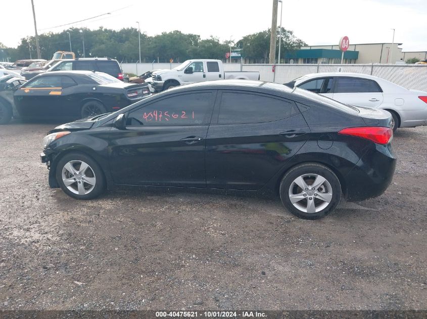 2013 Hyundai Elantra Gls/Limited VIN: 5NPDH4AE5DH343066 Lot: 40475621