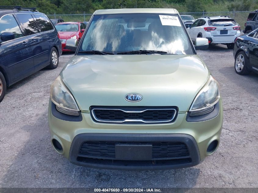 2012 Kia Soul + VIN: KNDJT2A66C7406340 Lot: 40475650