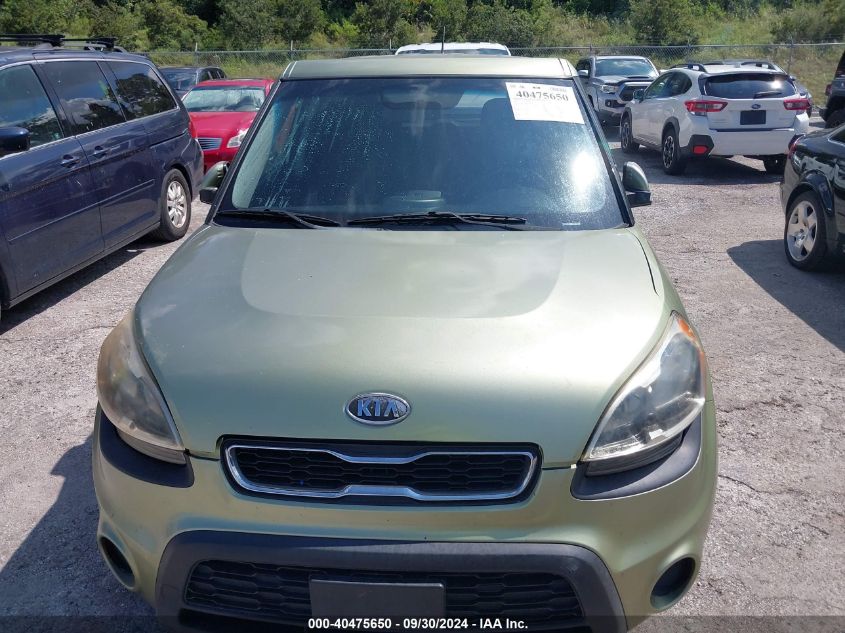 2012 Kia Soul + VIN: KNDJT2A66C7406340 Lot: 40475650