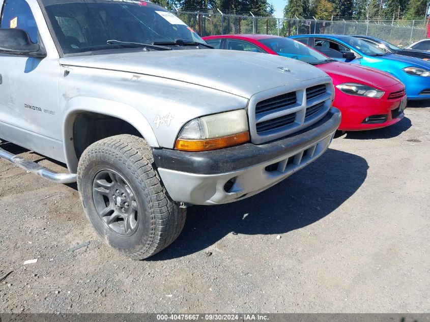 2002 Dodge Dakota Sport VIN: 1B7HG38NX2S539426 Lot: 40475667