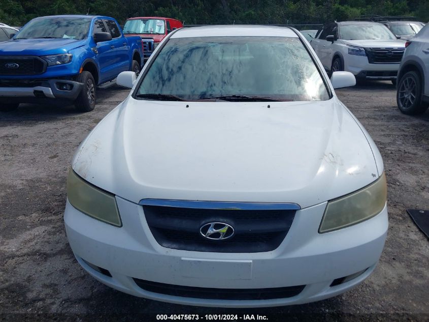 5NPEU46F47H212863 2007 Hyundai Sonata Limited/Se V6