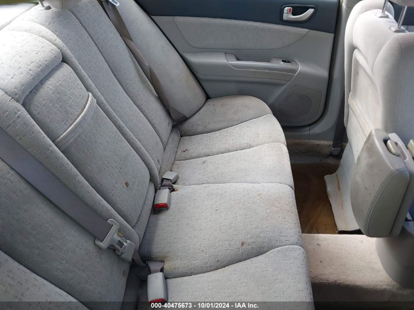 5NPEU46F47H212863 2007 Hyundai Sonata Limited/Se V6