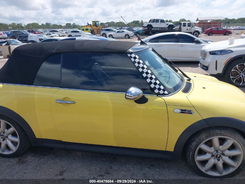 2005 Mini Cooper S VIN: WMWRH33545TF83848 Lot: 40475684