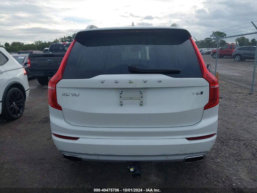 2019 Volvo Xc90 T6 Momentum VIN: YV4A22PK3K1507549 Lot: 40475706