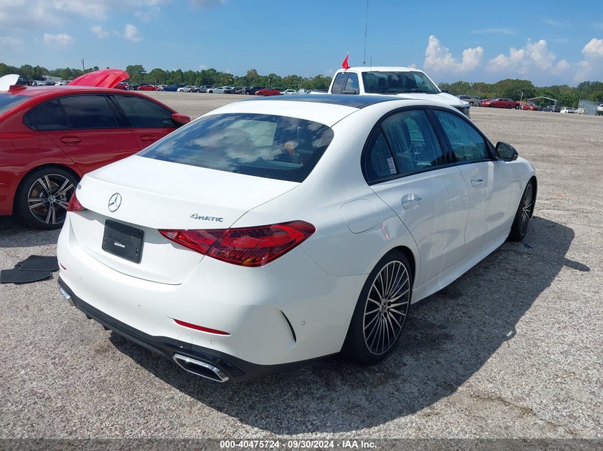 2023 MERCEDES-BENZ C 300 2.0L I-4 DI, DOHC, V(VIN: W1KAF4HB3PR145562
