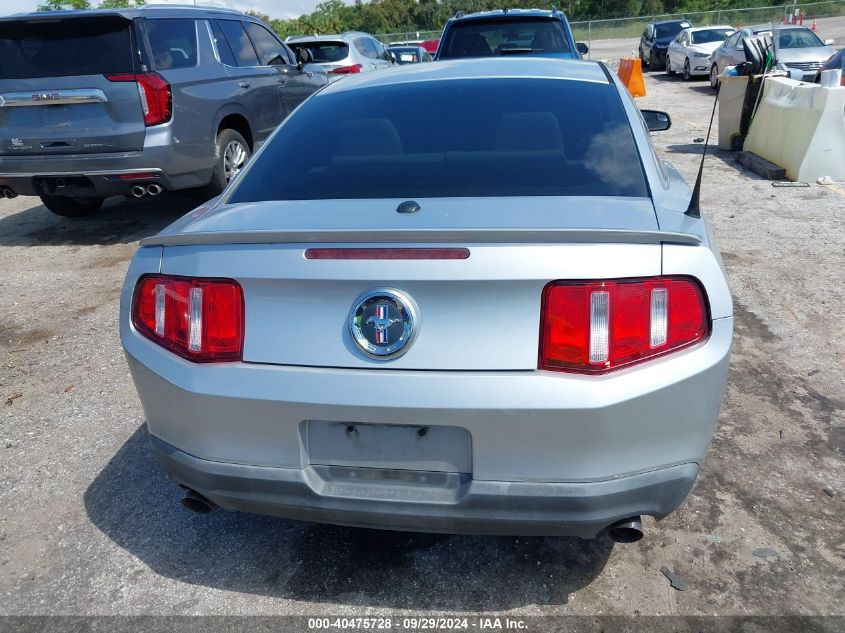 2012 Ford Mustang V6 Premium VIN: 1ZVBP8AM5C5233297 Lot: 40475728