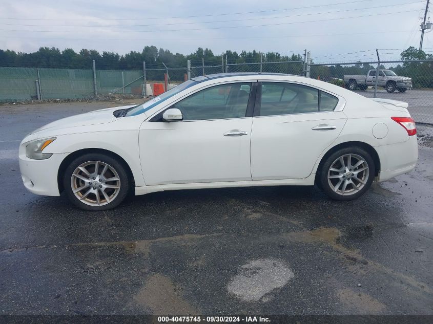 2010 Nissan Maxima 3.5 Sv VIN: 1N4AA5AP3AC847403 Lot: 40475745