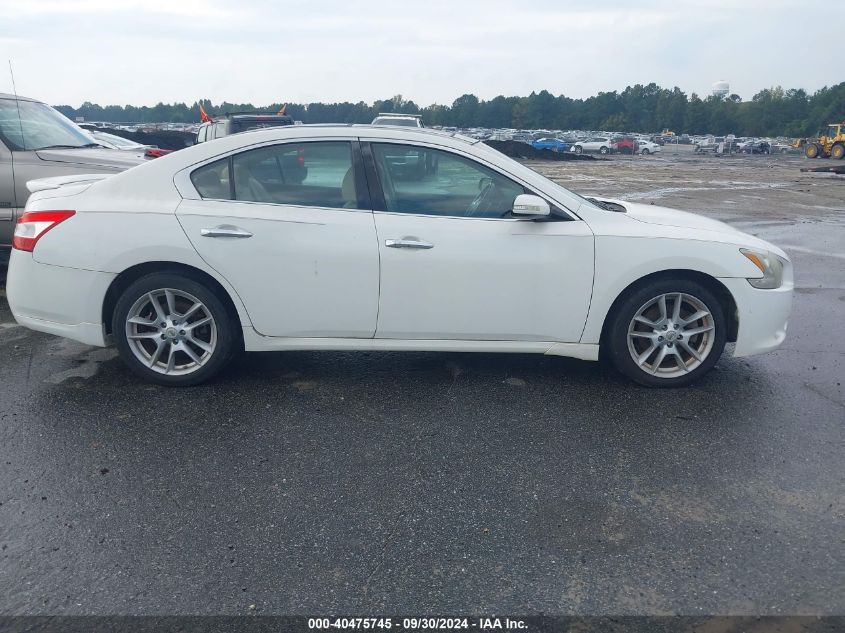 2010 Nissan Maxima 3.5 Sv VIN: 1N4AA5AP3AC847403 Lot: 40475745