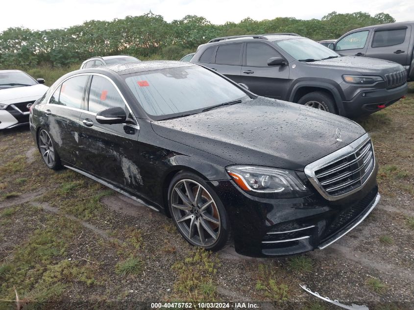 WDDUG8DB0KA429424 2019 MERCEDES-BENZ S CLASS - Image 1