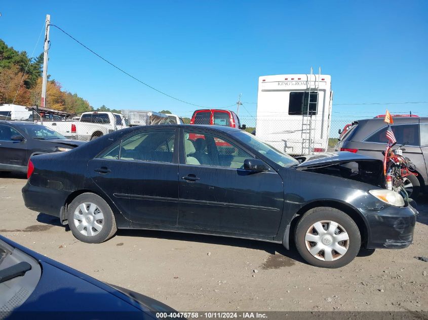 2003 Toyota Camry Le/Xle/Se VIN: 4T1BE32K03U13797 Lot: 40475758