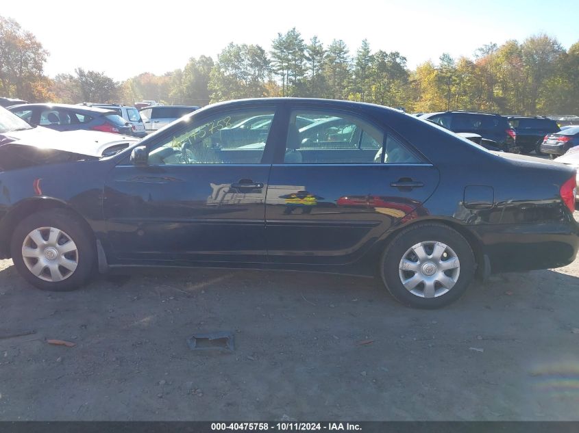 2003 Toyota Camry Le/Xle/Se VIN: 4T1BE32K03U13797 Lot: 40475758