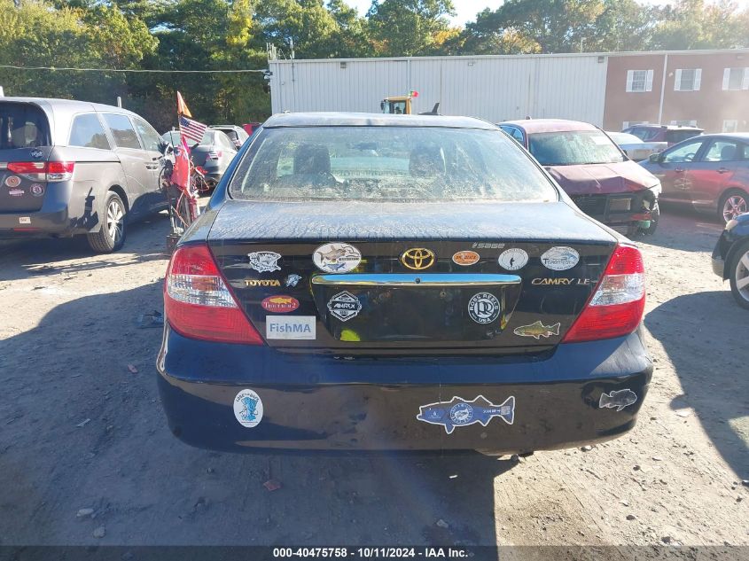 2003 Toyota Camry Le/Xle/Se VIN: 4T1BE32K03U13797 Lot: 40475758