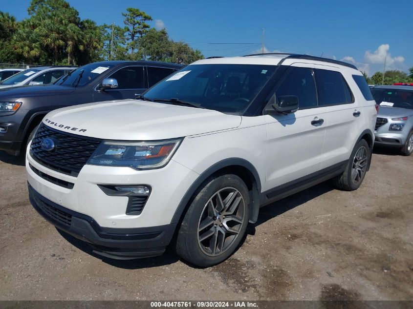 1FM5K8GT7JGC39418 2018 FORD EXPLORER - Image 2