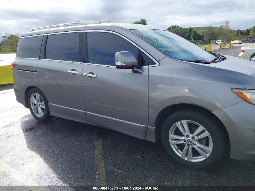 2011 Nissan Quest S/Sv/Sl/Le VIN: JN8AE2KP4B9005586 Lot: 40475773