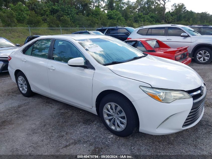 2016 Toyota Camry Le/Xle/Se/Xse VIN: 4T1BF1FK4GU586335 Lot: 40475794