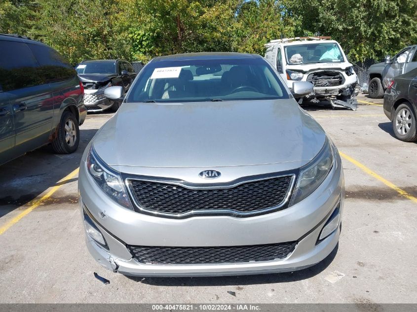 2014 Kia Optima Ex VIN: 5XXGN4A72EG262837 Lot: 40475821