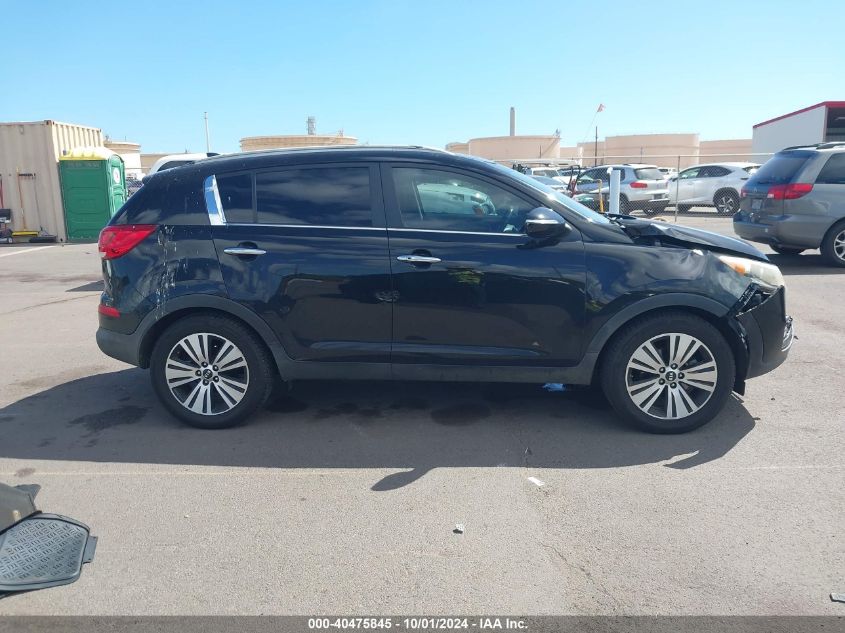 2014 Kia Sportage Ex VIN: KNDPC3AC9E7603544 Lot: 40475845