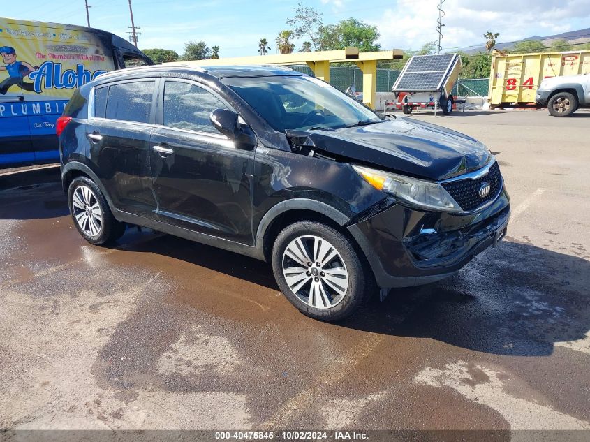 VIN KNDPC3AC9E7603544 2014 KIA SPORTAGE no.1