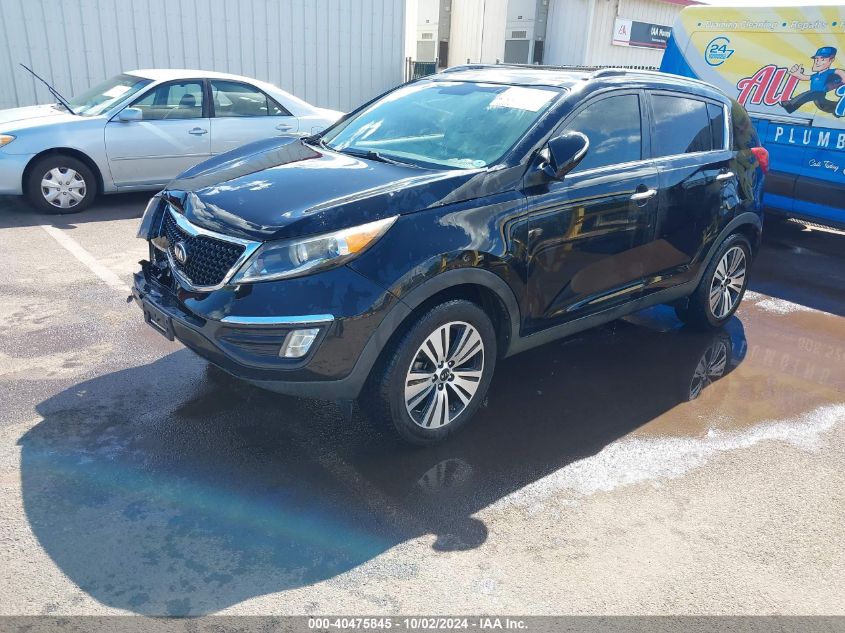 VIN KNDPC3AC9E7603544 2014 KIA SPORTAGE no.2