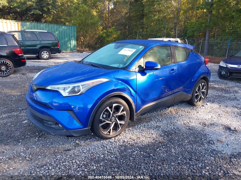 VIN NMTKHMBX5JR043071 2018 TOYOTA C-HR XLE PREMIUM