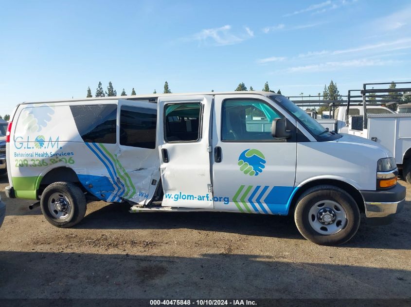 2018 Chevrolet Express 3500 Lt VIN: 1GAZGPFG3J1331367 Lot: 40475848