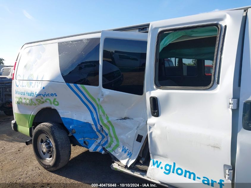 2018 Chevrolet Express 3500 Lt VIN: 1GAZGPFG3J1331367 Lot: 40475848